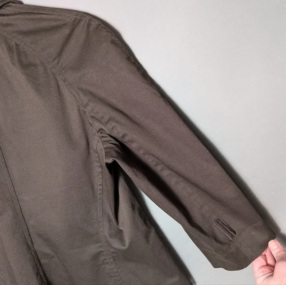 Anne Klein Tailored Brown Button Front Stretch Blazer Workwear or Smart Casual - Picture 11 of 14